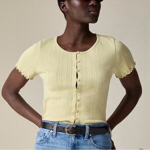 Elegant Lemon Button-Down Women's Shirt
